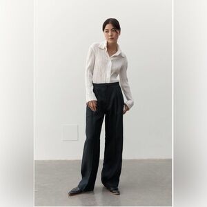Hyde & Stone wide wool trousers size 8